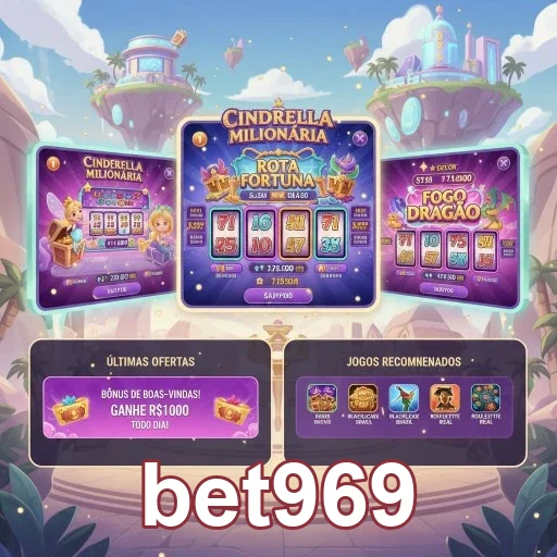 Ilustração de Descubra as melhores slots e recompensas VIP na bet969