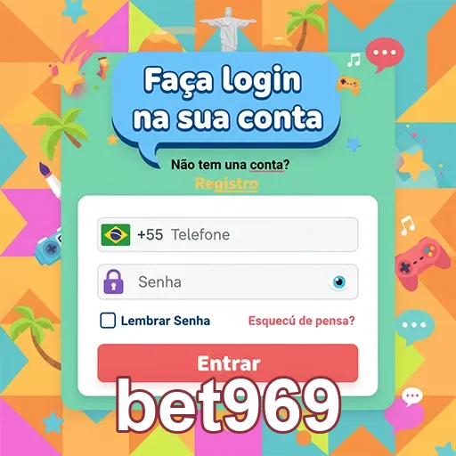 Ilustração de Acesse o cassino online bet969 com login rápido